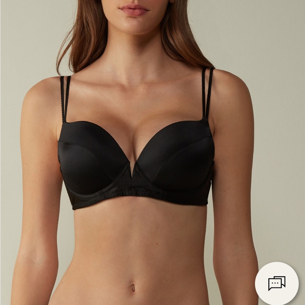 NWOT, Intimissimi Mia Silk Push-Up Bra, 32C
